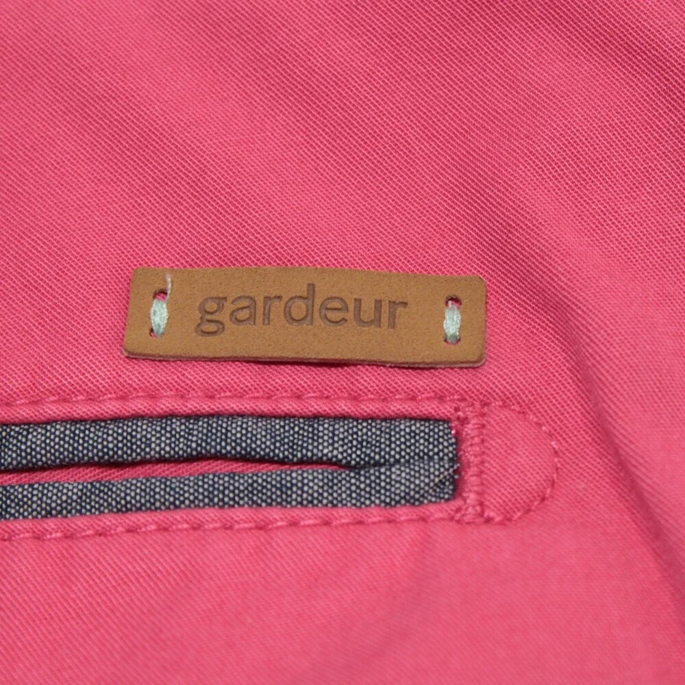 Gardeur NWT Bermuda / Casual Shorts Size 42 US Modern Fit in Pink 100% Cotton